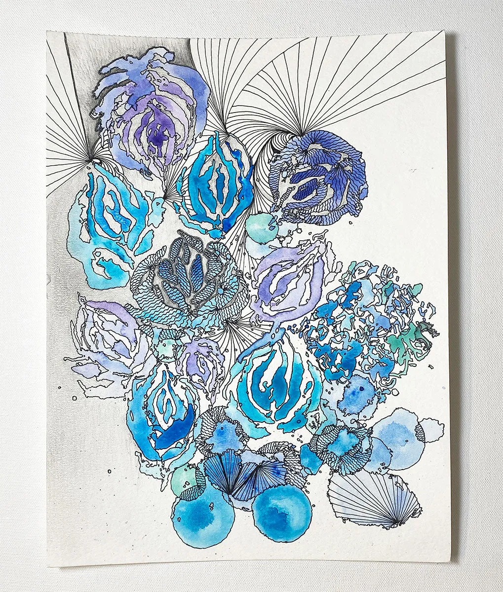 Works on Paper, #58 by Christy Nelson