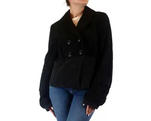 Yamamoto wool mix metallic flecked jacket made in NZ size 12 (best fits AU 10)